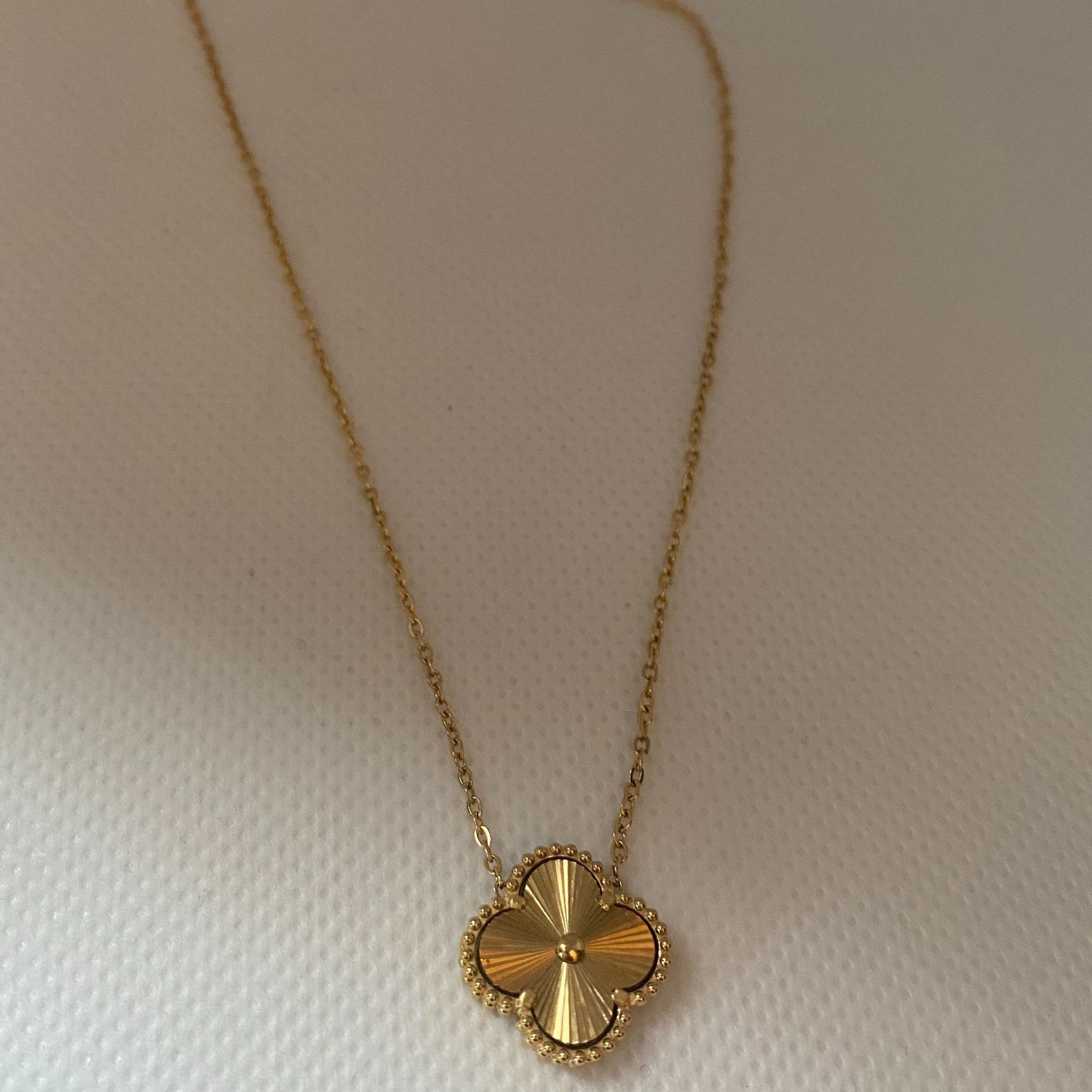 Gold Clover Necklace